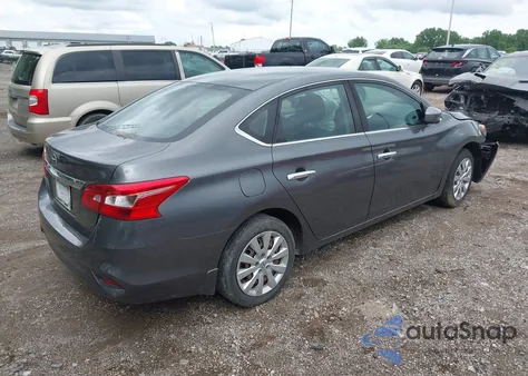 2017 Nissan Sentra S из США, поврежденный, VIN 3N1AB7AP3HY212236